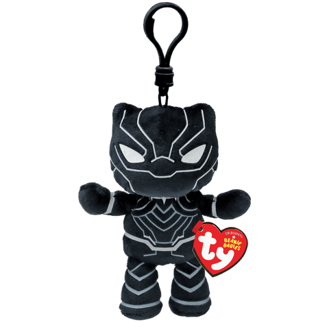 TY Plush Toys TY Clip Black Panther