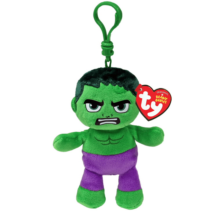 TY Plush Toys TY Clip Hulk
