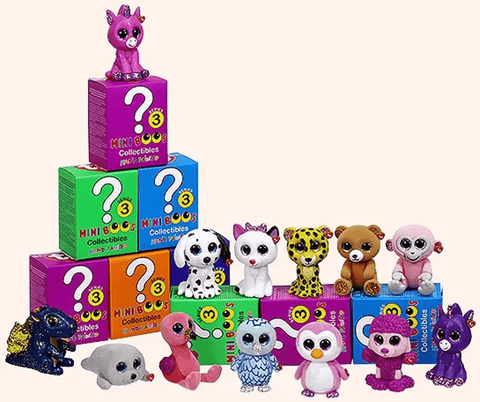 TY Plush Toys TY Mini Boo Series 3 Mystery Character