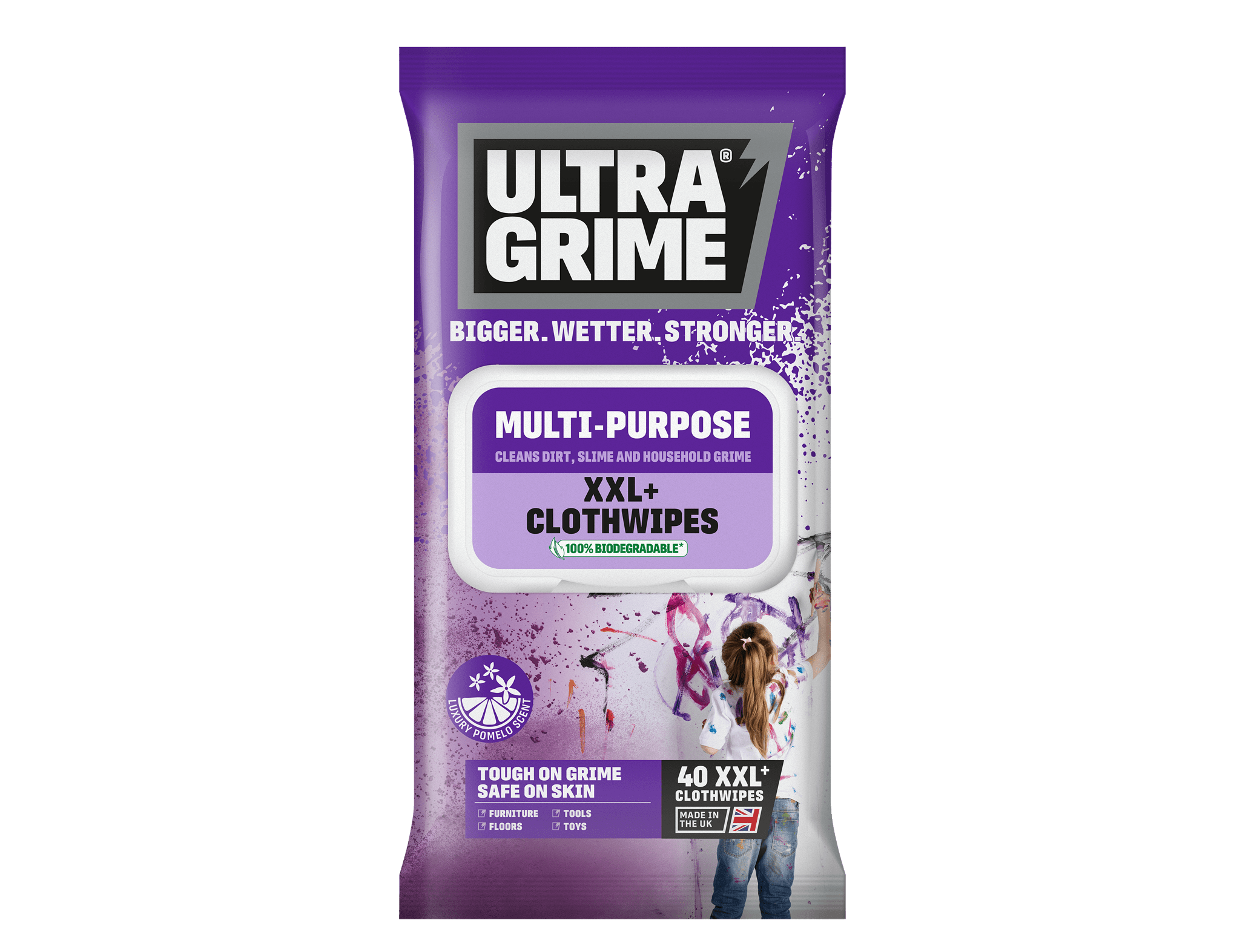 UltraGrime Garden Cleaning UltraGrime Multipurpose Pomelo Clothwipes