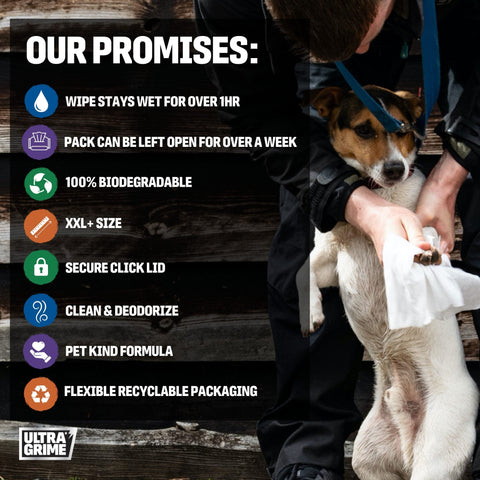 UltraGrime Garden Cleaning UltraGrime Pet Care Clothwipes
