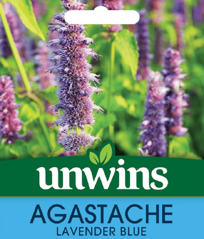 Unwins Flower Seeds Unwins Agastache Lavender Blue Flower Seeds