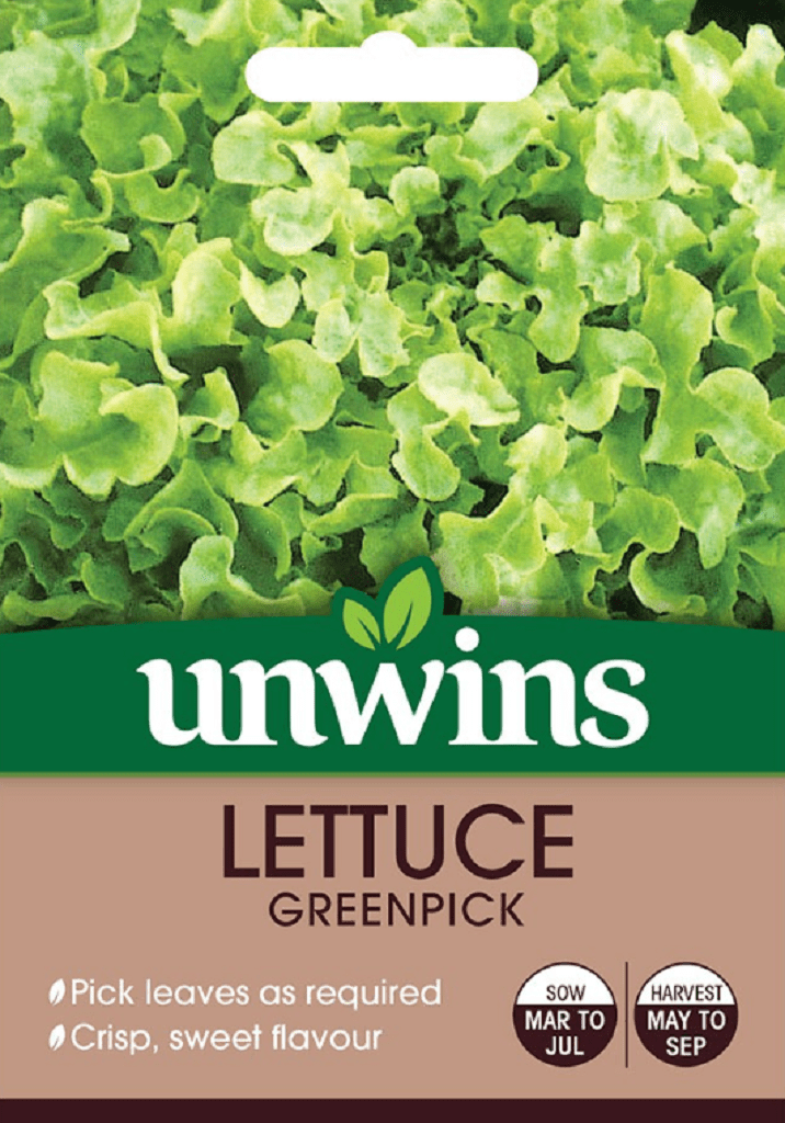 Unwins Seeds Unwins Looseleaf Greenpick Lettuce Seeds