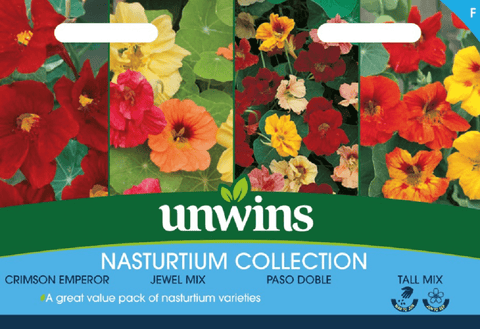 Unwins Nasturtium Seeds Unwins Nasturtium Seed Collection