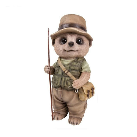 Vivid Arts Indoor & Outdoor Ornaments Vivid Arts Baby Meerkat Fisherman
