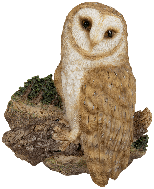 Vivid Arts Ornaments Decor Vivid Arts Barn Owl On Branch Magnet