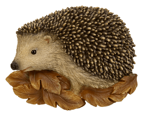 Vivid Arts Ornaments Decor Vivid Arts Hedgehog in Leaf Magnet