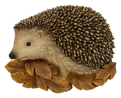 Vivid Arts Ornaments Decor Vivid Arts Hedgehog in Leaf Magnet