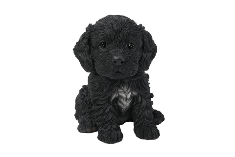 Vivid Arts Indoor & Outdoor Ornaments Vivid Arts Pet Pal Black Cockapoo Puppy
