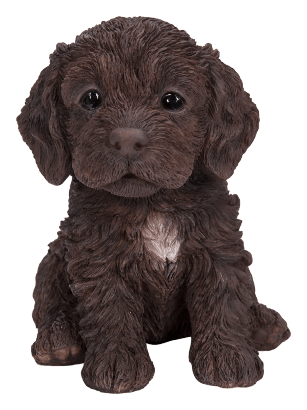 Vivid Arts Indoor & Outdoor Ornaments Vivid Arts Pet Pal Chocolate Cockapoo Puppy