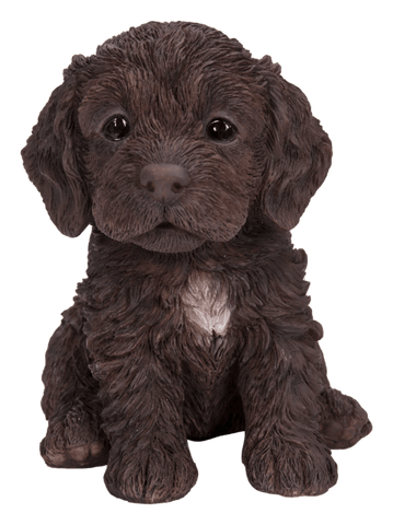 Vivid Arts Indoor & Outdoor Ornaments Vivid Arts Pet Pal Chocolate Cockapoo Puppy