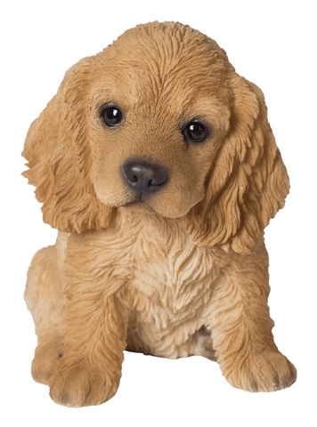 Vivid Arts Indoor & Outdoor Ornaments Vivid Arts Pet Pal Golden Cocker Spaniel Puppy
