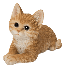 Vivid Arts Indoor & Outdoor Ornaments Vivid Arts Pet Pal Laying Ginger Kitten