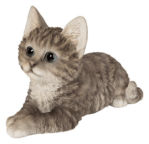 Vivid Arts Indoor & Outdoor Ornaments Vivid Arts Pet Pal Laying Tabby Kitten