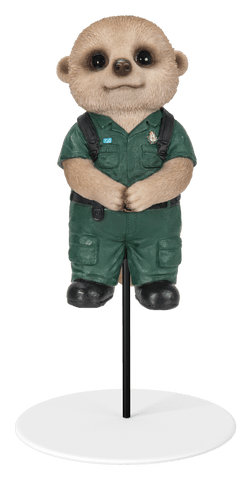 Vivid Arts Indoor & Outdoor Ornaments Vivid Arts Plant Pal Baby Meerkat Paramedic