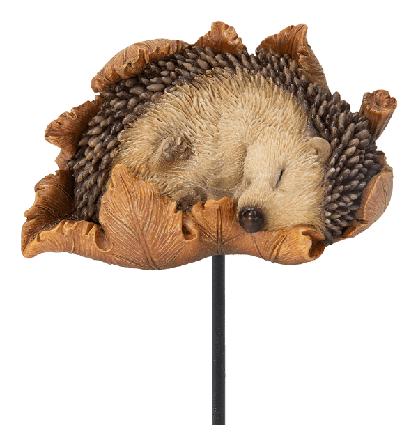 Vivid Arts Indoor & Outdoor Ornaments Vivid Arts Plant Pal Hedgehog on Leaf
