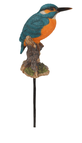 Vivid Arts Indoor & Outdoor Ornaments Vivid Arts Plant Pal Kingfisher on Stick