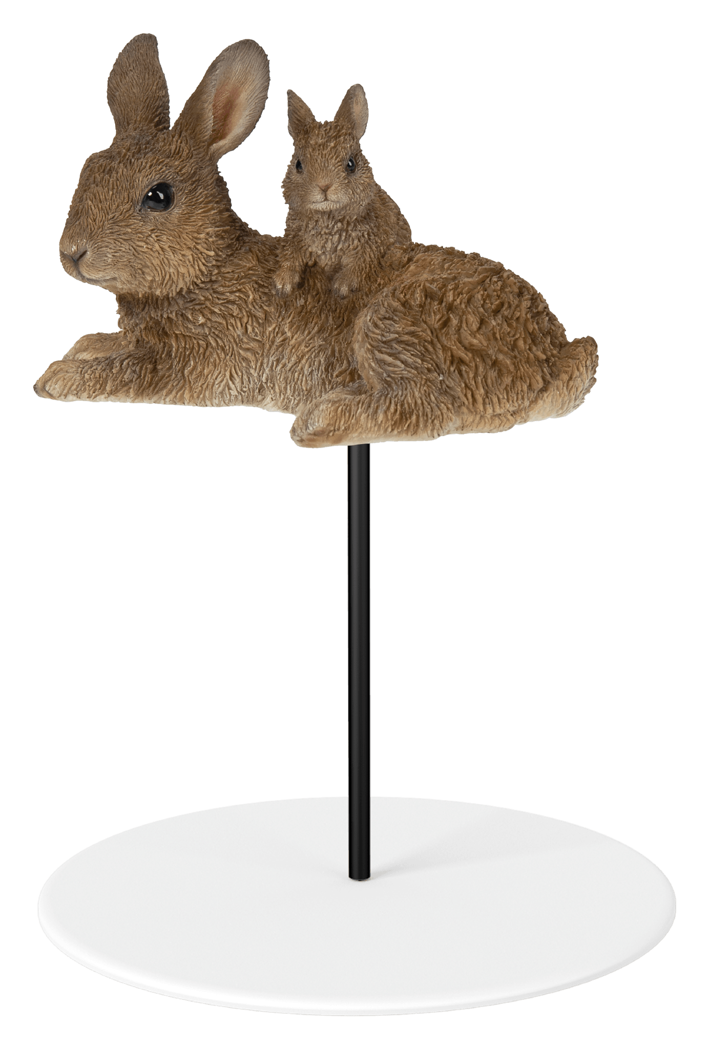 Vivid Arts Indoor & Outdoor Ornaments Vivid Arts Plant Pal Mother and Baby Rabbit