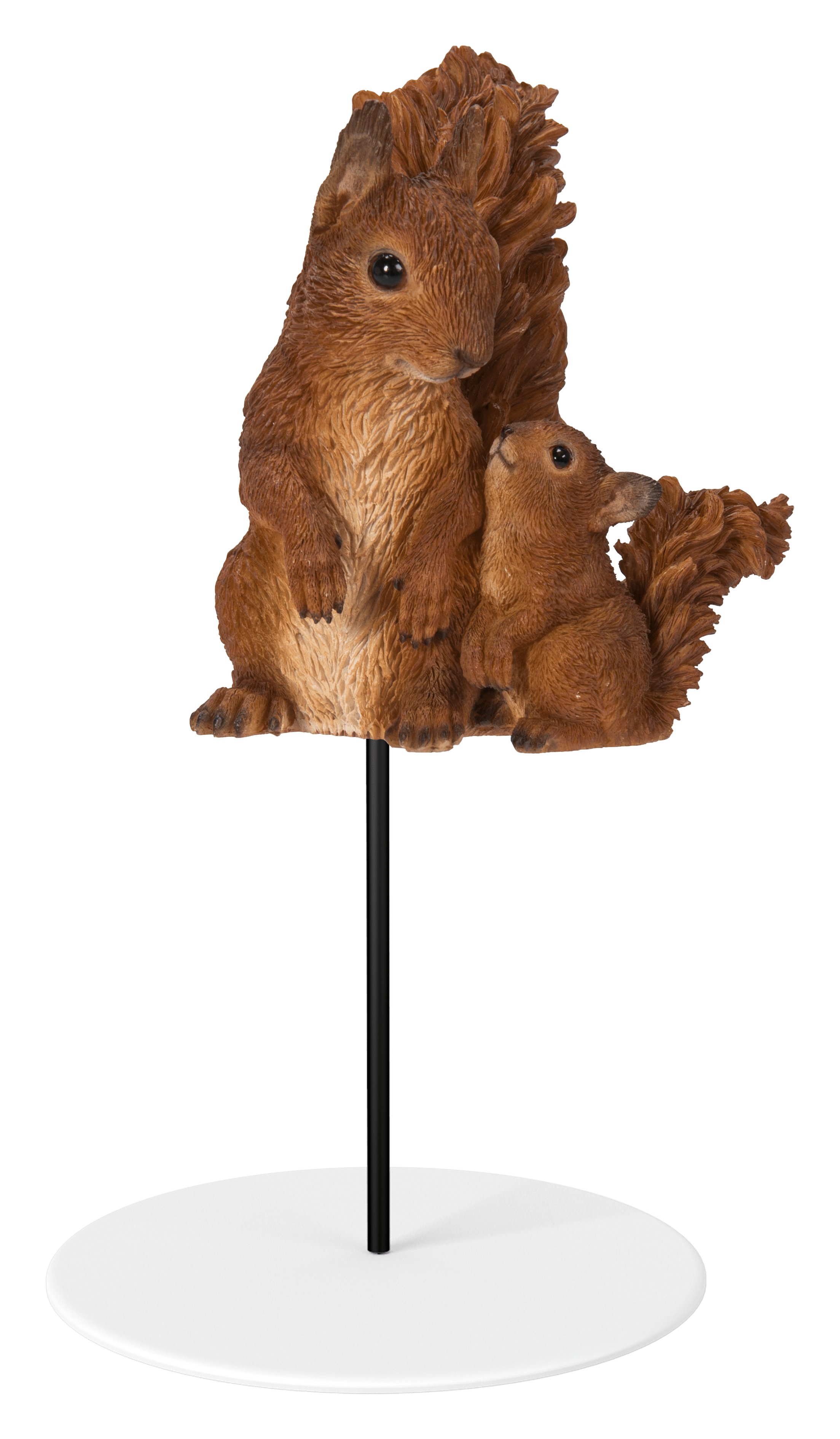 Vivid Arts Indoor & Outdoor Ornaments Vivid Arts Plant Pal Red Squirrel Mother and Baby