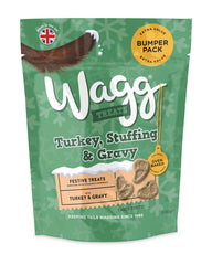 Wagg Foods Dog Treats Wagg Dog Treats Turkey, Stuffing and Gravy 500g