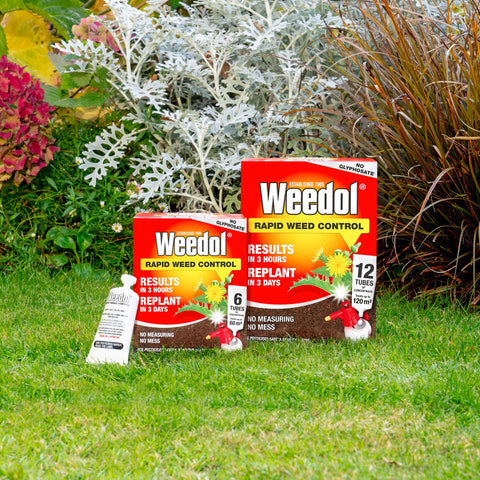 Weedol Weed Control Weedol Rootkill Plus Liquid Concentrate 6 Tubes 180m2