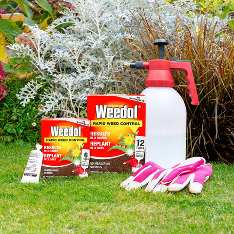 Weedol Weed Control Weedol Rootkill Plus Liquid Concentrate 6 Tubes 180m2