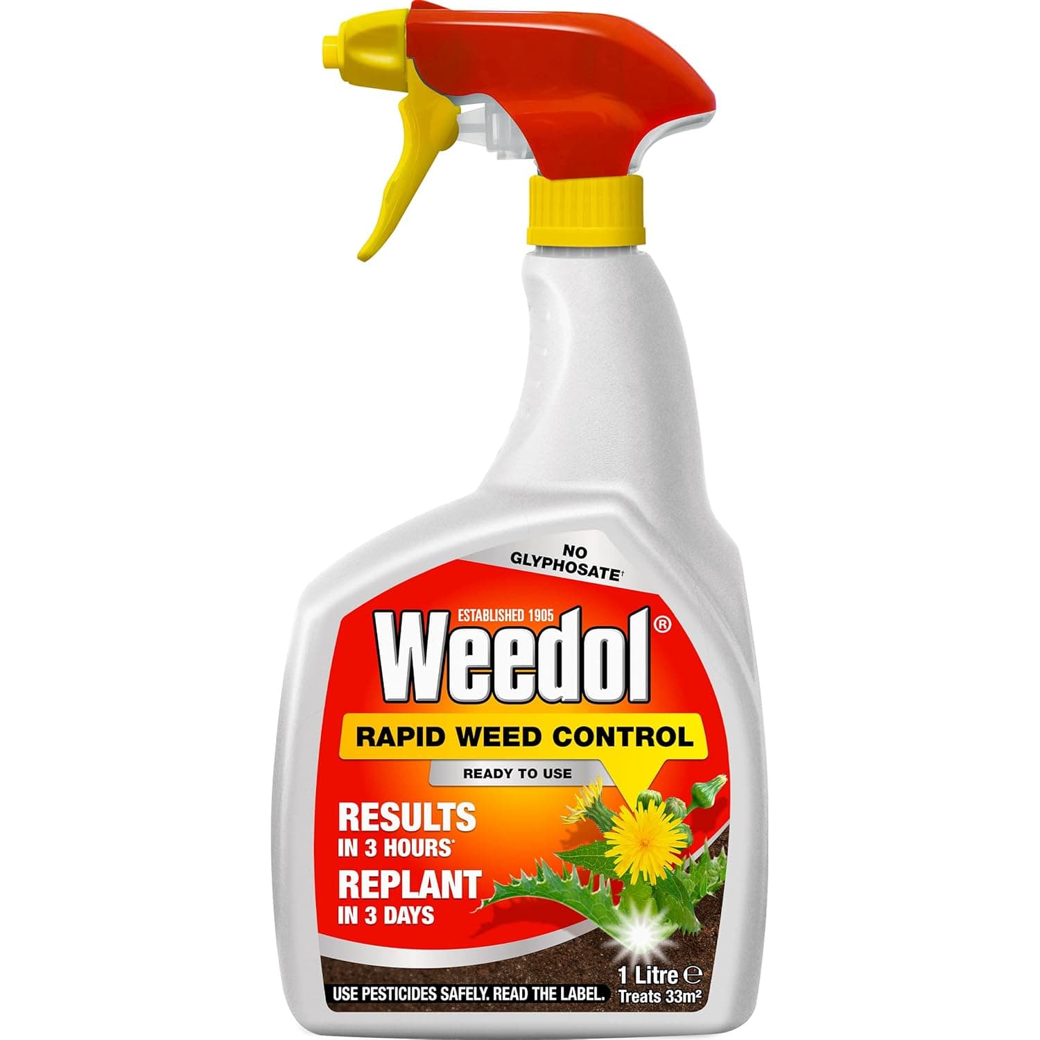 Weedol Total Weed Control Weedol RTU Rapid Weed Killer 1L