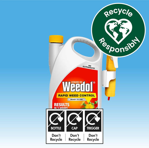 Weedol Total Weed Control Weedol RTU Rapid Weed Killer 3L
