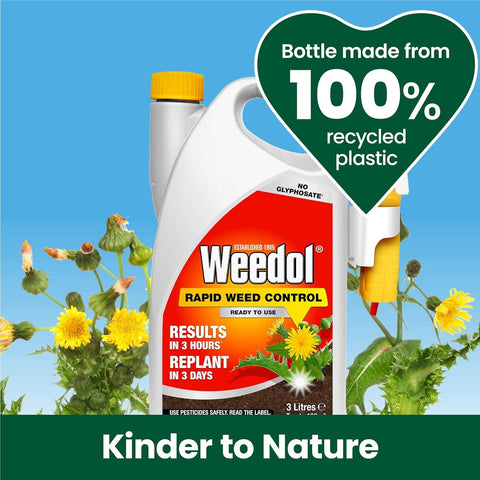 Weedol Total Weed Control Weedol RTU Rapid Weed Killer 3L