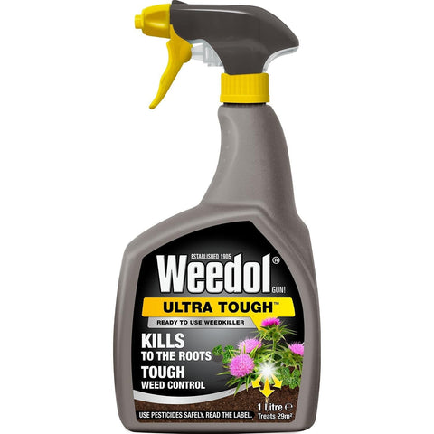 Weedol Weed Control Weedol Ultra Tough Weedkiller 1L Ready To Use