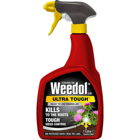 Weedol Weed Control Weedol Ultra Tough Weedkiller 1L Ready To Use