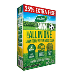 Westland Horticulture Lawn Feed & Weed Westland Aftercut All In One 80m² + 25% Extra Free