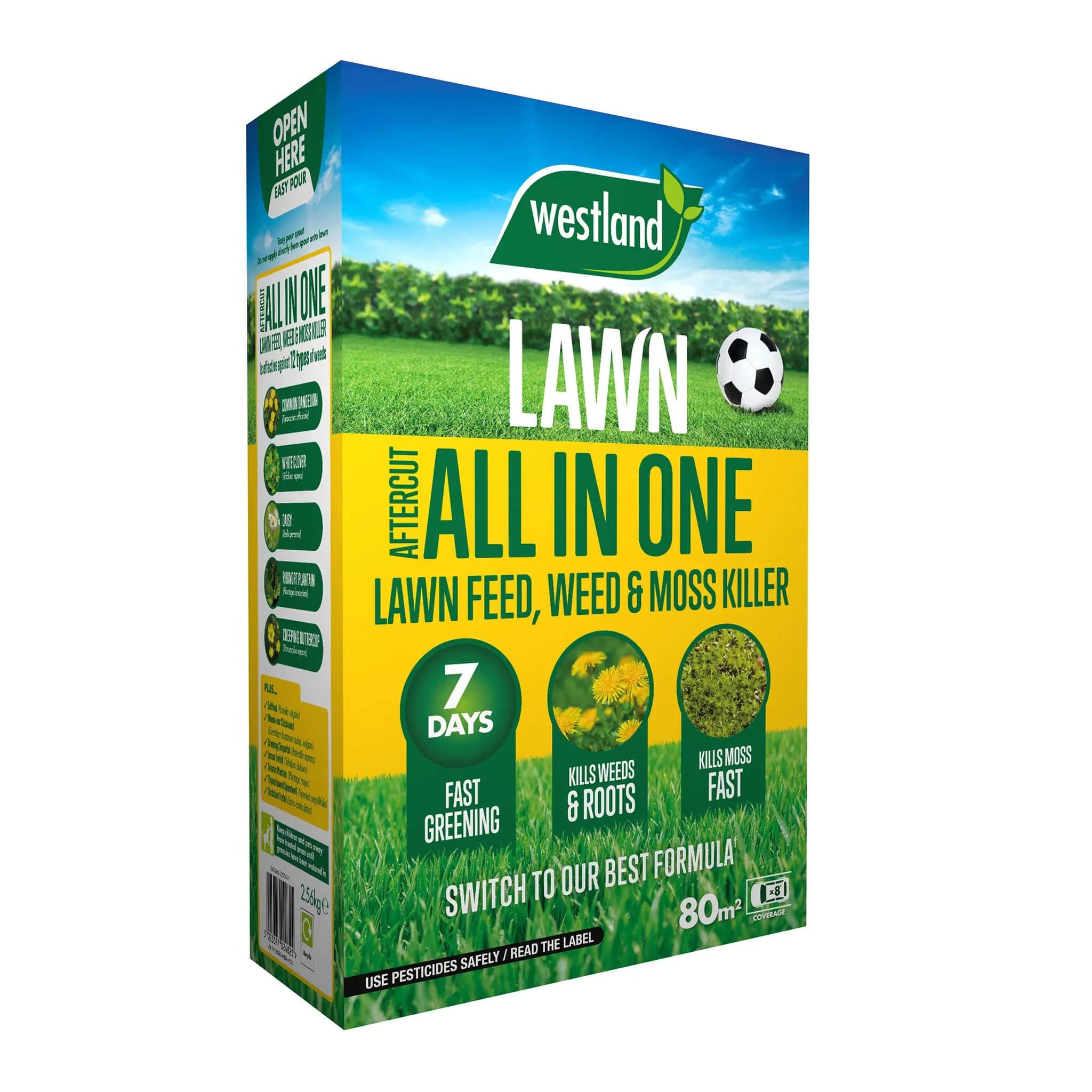 Westland Horticulture Lawn Feed & Weed Westland Aftercut All In One 80m² Box