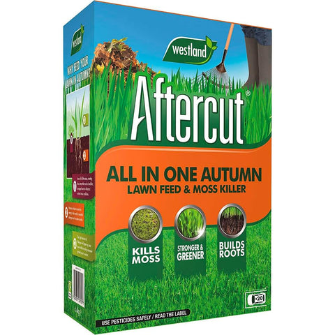 Westland Horticulture Autumn Lawn Care Westland Aftercut Autumn Lawn Feed & Moss Killer 5.6kg, 160m²
