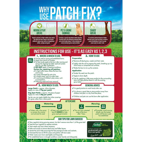 Westland Horticulture Lawn Patch Repair Westland Aftercut Patch Fix