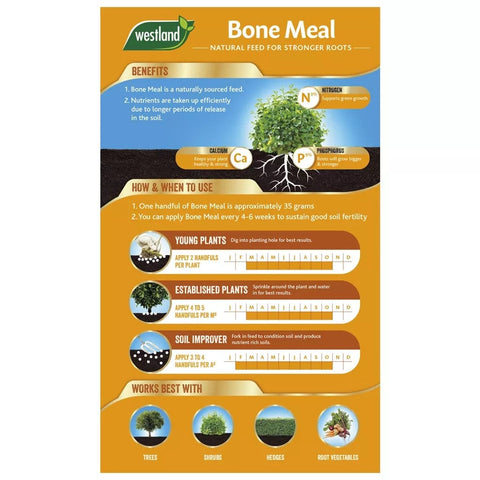 Westland Horticulture Garden Plant Feeds Westland Bone Meal 1.5kg