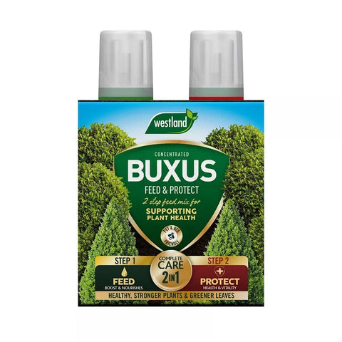 Westland Horticulture Buxus Feed Westland Buxus 2 in 1 Feed & Protect 2 x 500ml