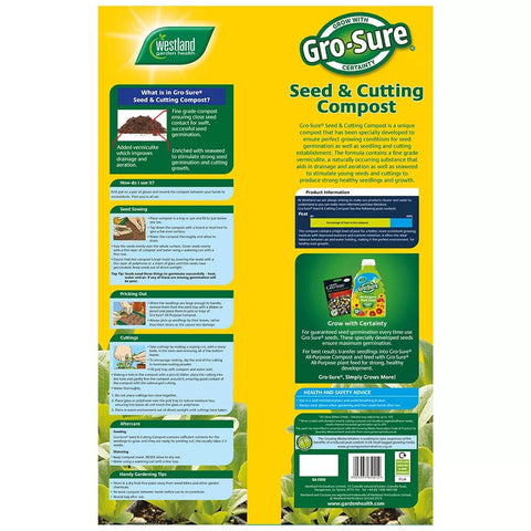 Westland Compost Westland Gro-Sure Seed & Cuttings 20L