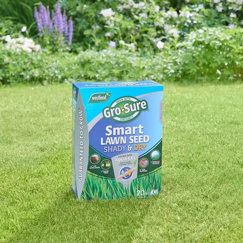 Westland Horticulture Lawn Seed Westland Gro-Sure Smart Lawn Seed Tough Shady & Dry 20m2