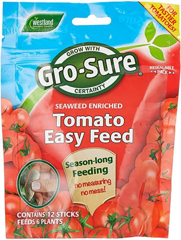 Westland Horticulture Plant Food Westland Gro Sure Tomato Easy Feed, 12 sticks per pack - 10 Pack Bundle