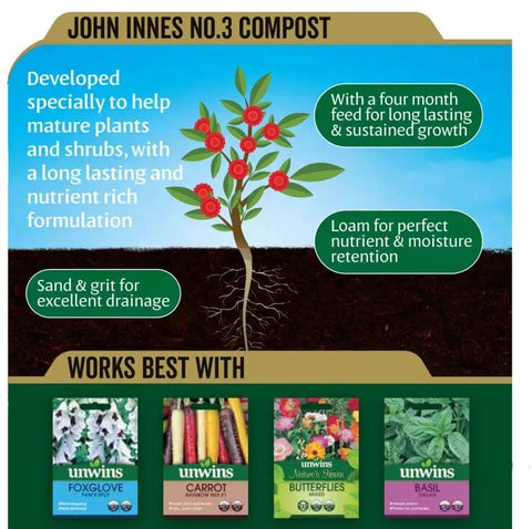Westland Horticulture Compost Westland John Innes No 3 Mature Plant Compost 28 Litres