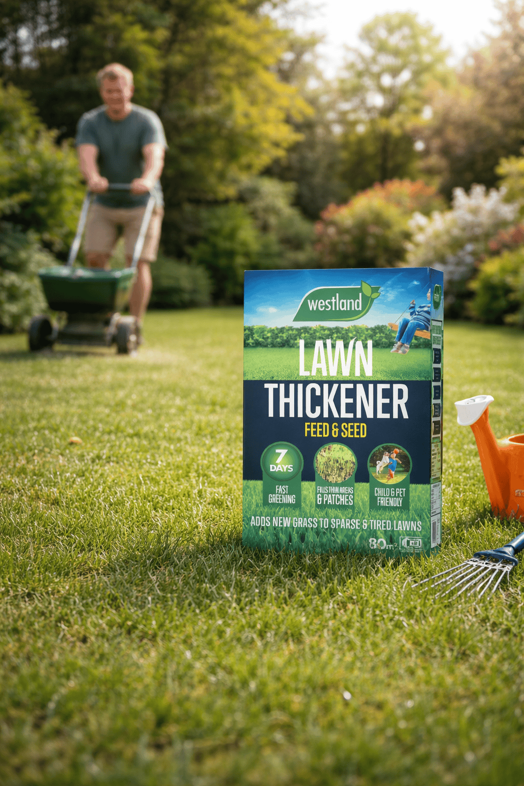 Westland Horticulture Lawn Thickener Westland Lawn Revive 80m2