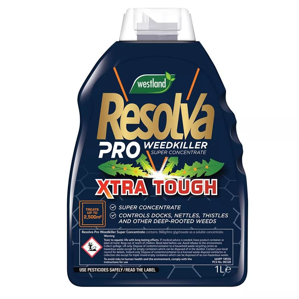Resolva Weed Control Westland Resolva Pro Xtra Tough Super Concentrate 1 Litre