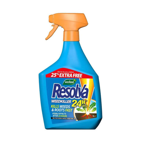 Resolva Weed Control Westland Resolva Weedkiller 24 Hour 800ML + 25% Extra Free RTU
