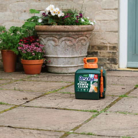 Resolva Garden Cleaning Westland Resolva Xtra Clean Ready to Use Patio Power Clean Power Pump 5L