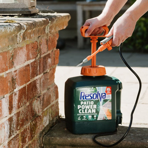 Resolva Garden Cleaning Westland Resolva Xtra Clean Ready to Use Patio Power Clean Power Pump 5L
