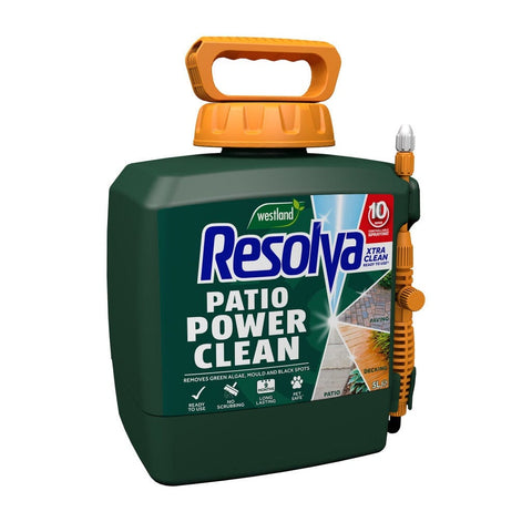 Resolva Garden Cleaning Westland Resolva Xtra Clean Ready to Use Patio Power Clean Power Pump 5L