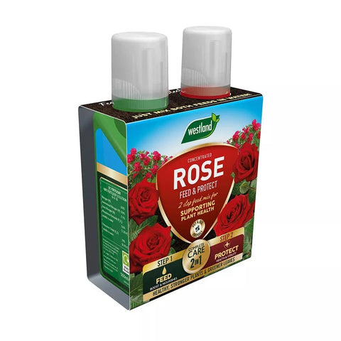 Westland Horticulture Rose Feed Westland Rose 2 in 1 Feed & Protect 2 x 500ml