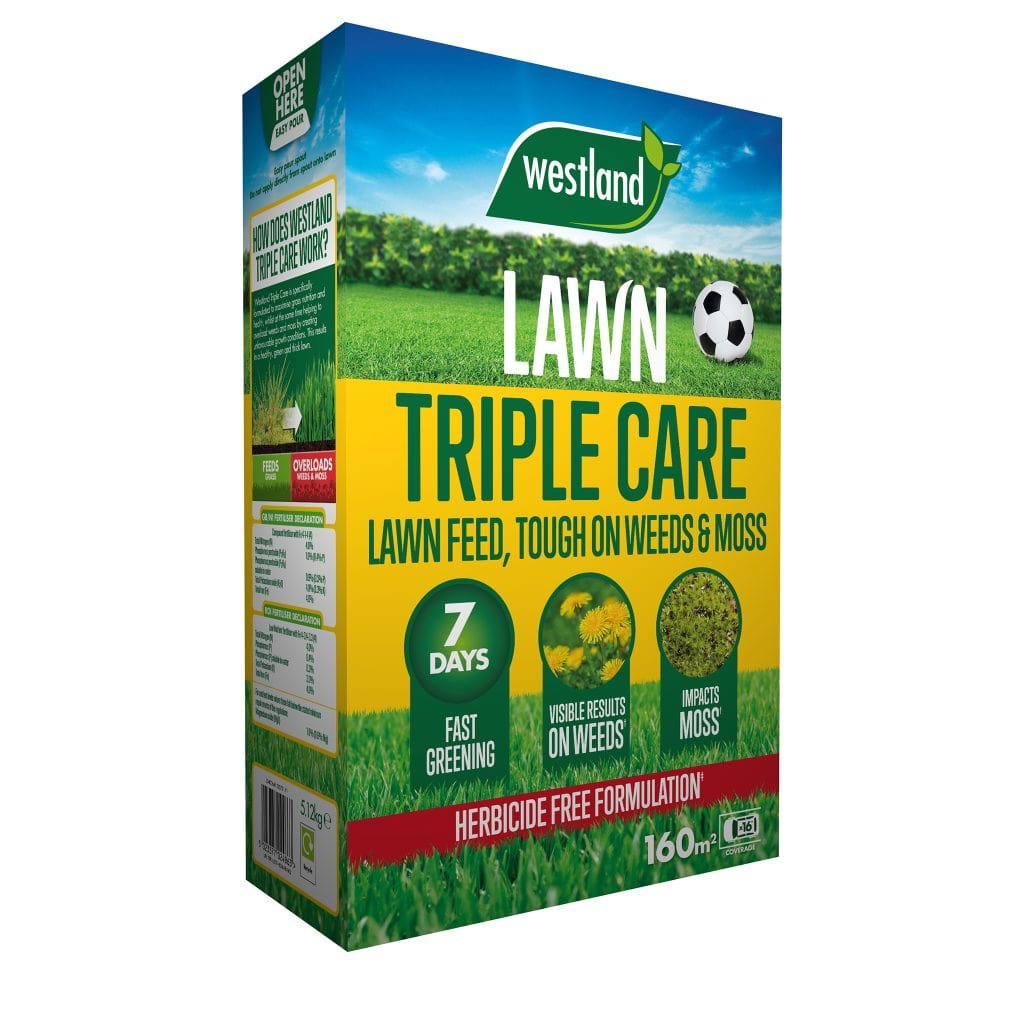 Westland Horticulture Lawn Feed Westland Triple Care 160m² Box
