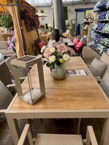 Woodlodge Colorado 6 Seater Set and Parasol